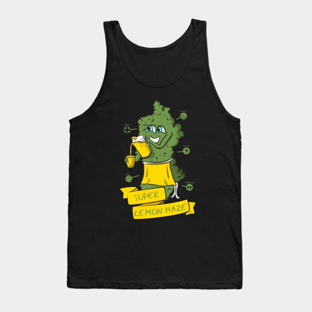 Super Lemon Haze Tank Top by WD